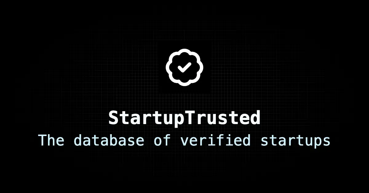 Screenshot 1 of StartupTrusted