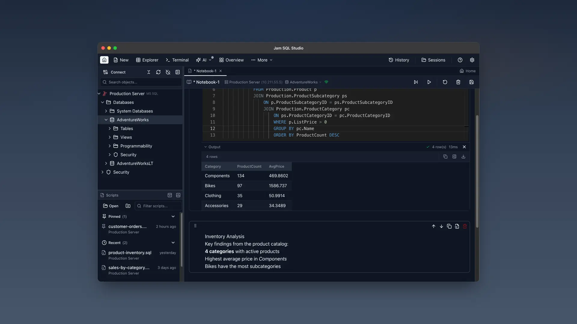 Screenshot 7 of Jam SQL Studio