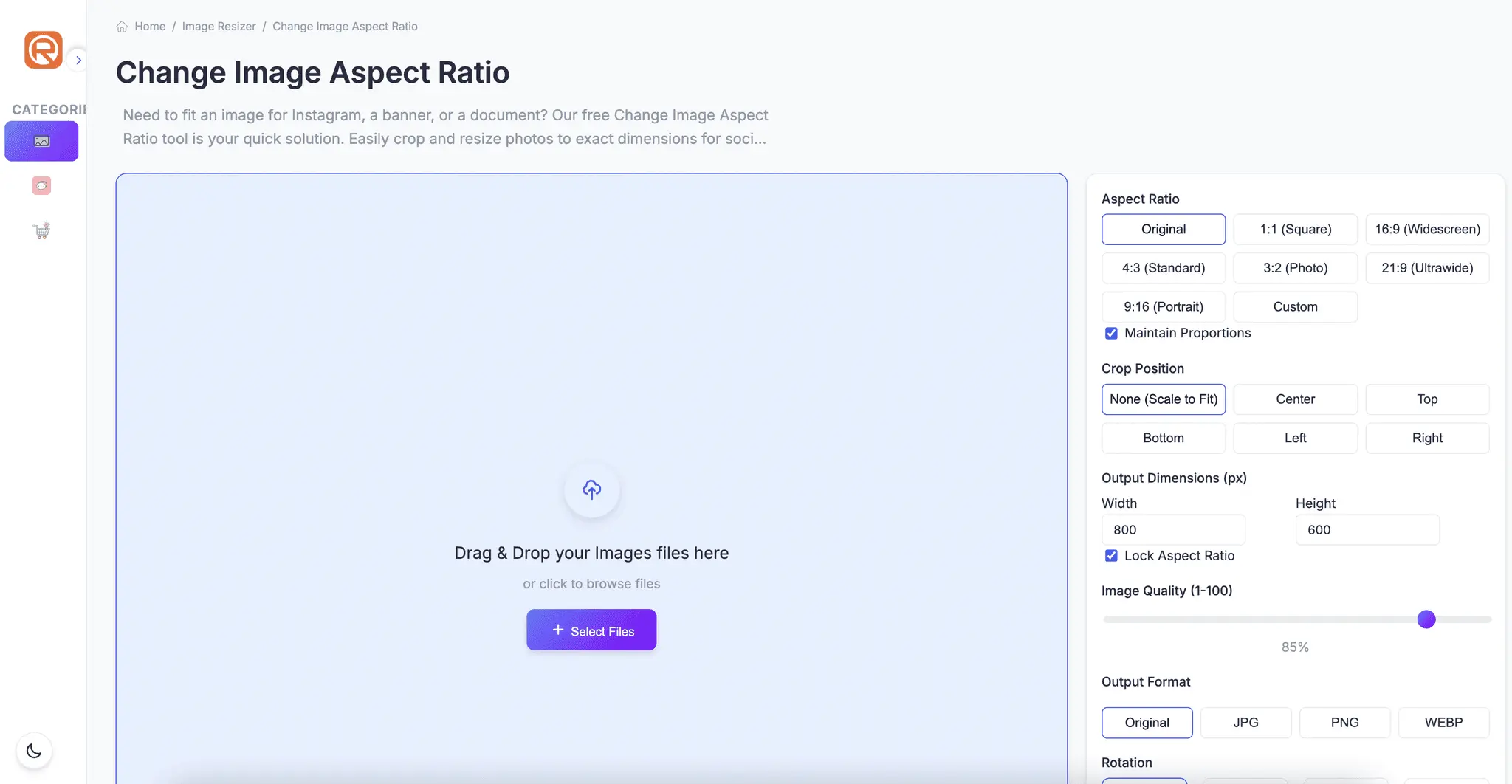 Screenshot 2 of ResizeOn