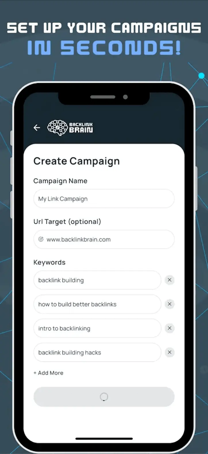 Screenshot 2 of Backlink Brain