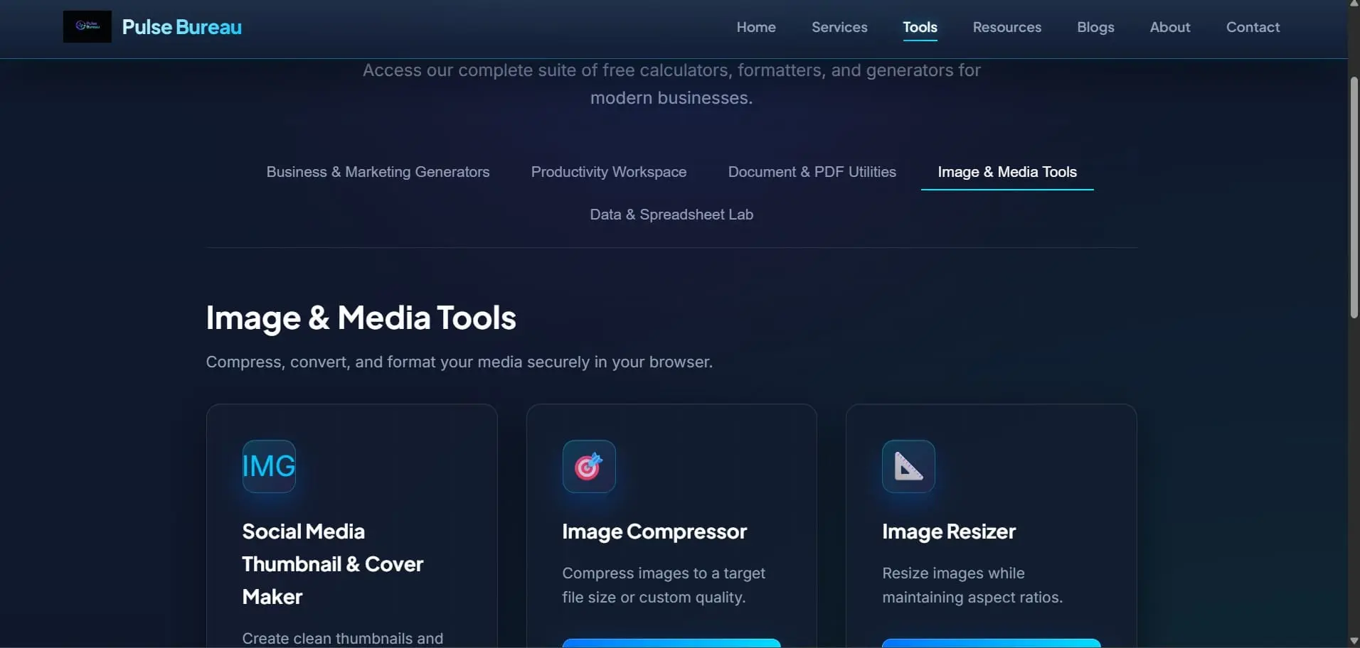 Screenshot 3 of Pulse Bureau