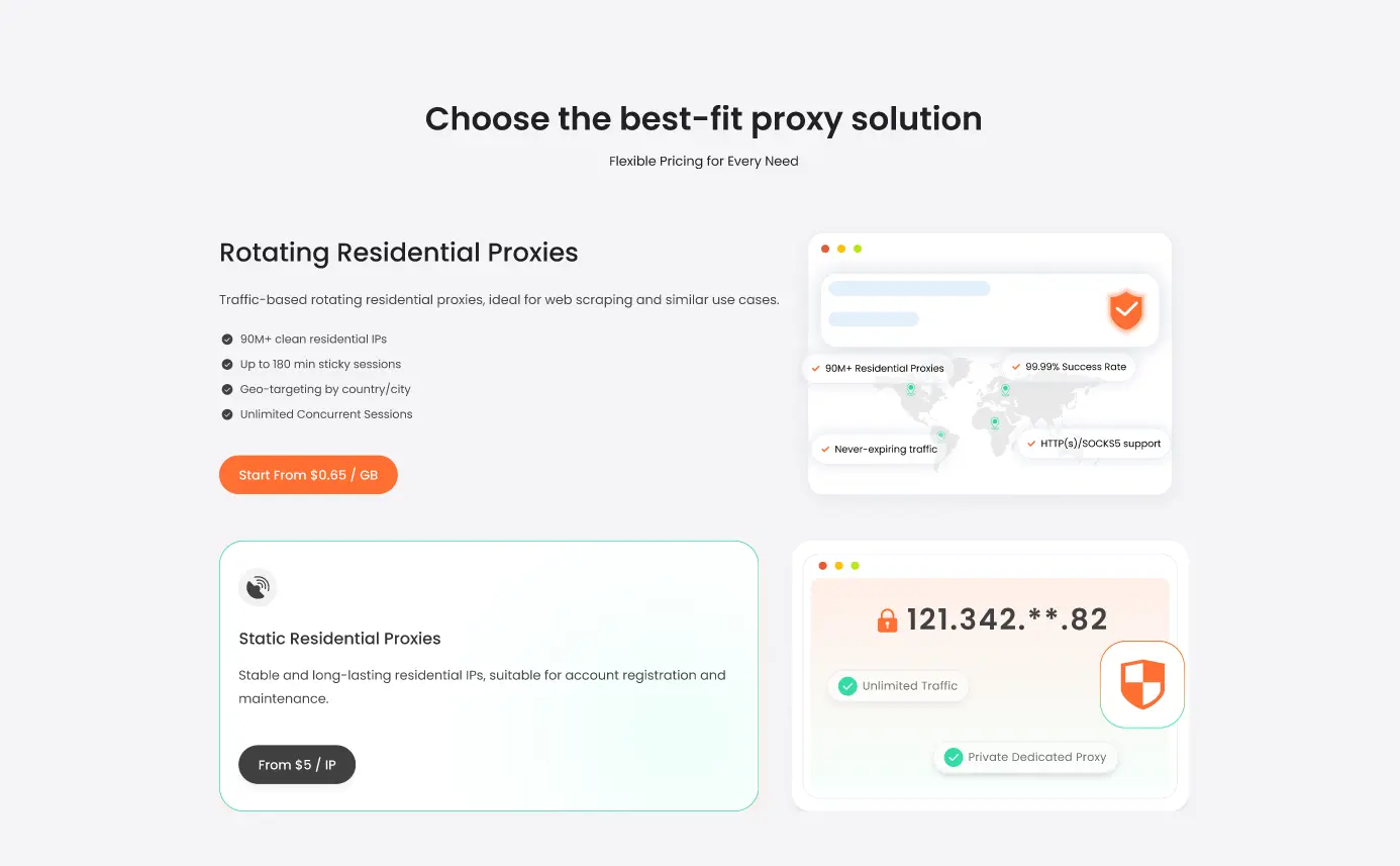 Screenshot 1 of Rapidproxy