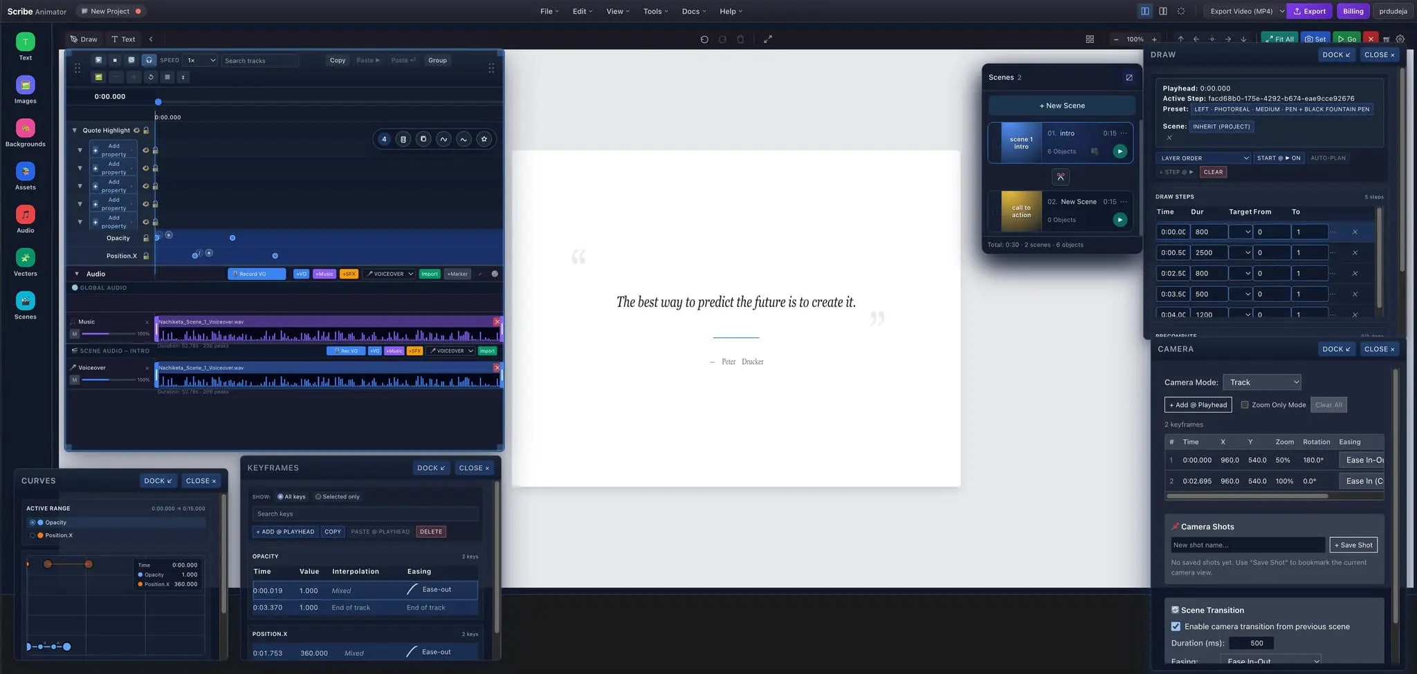 Screenshot 1 of Scribe Animator