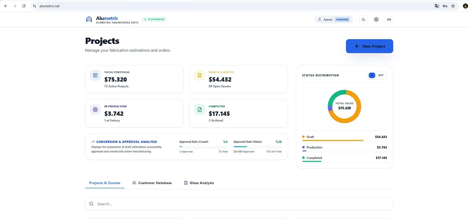 Screenshot 3 of Alumetric
