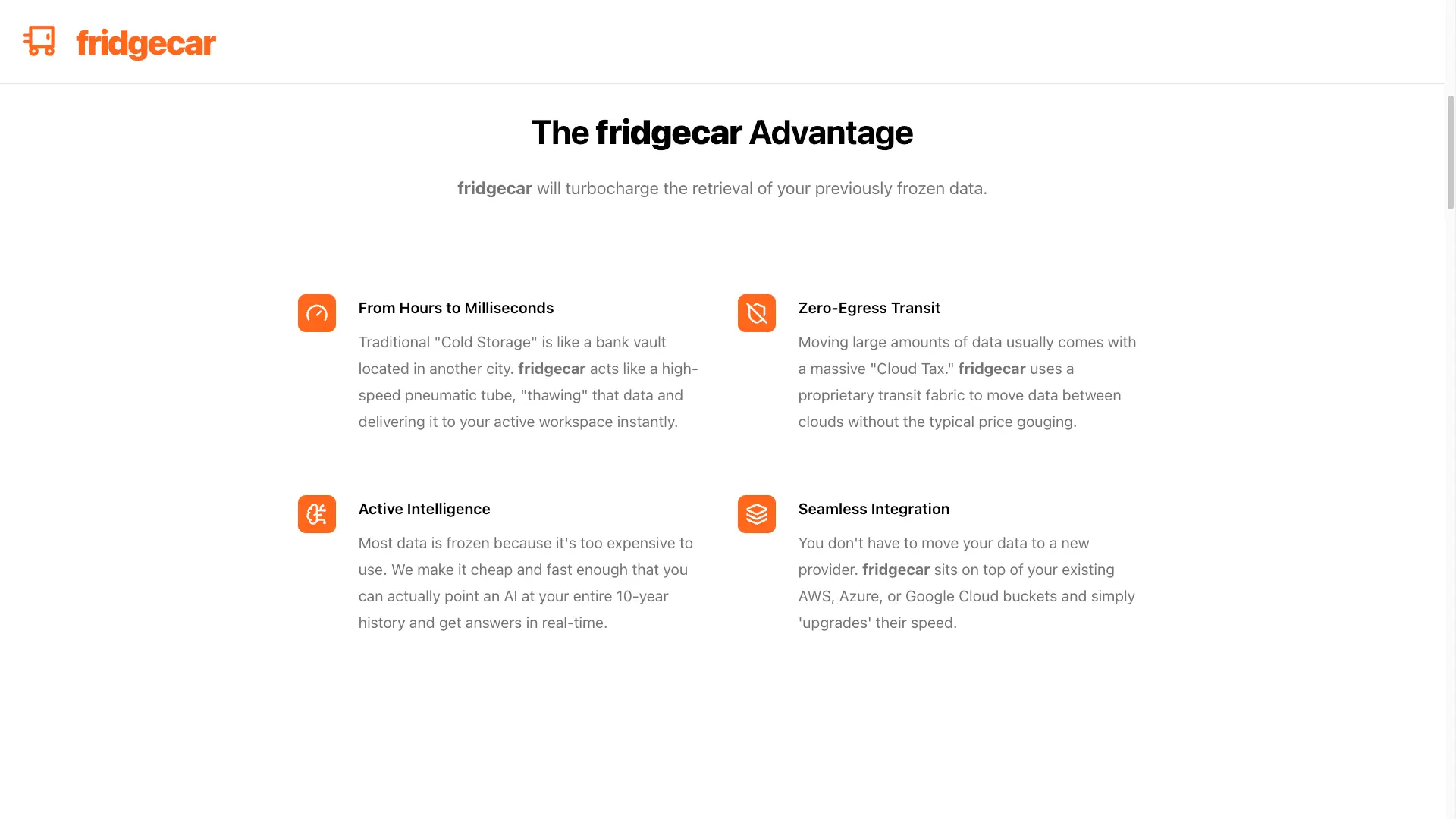 Screenshot 1 of Fridgecar