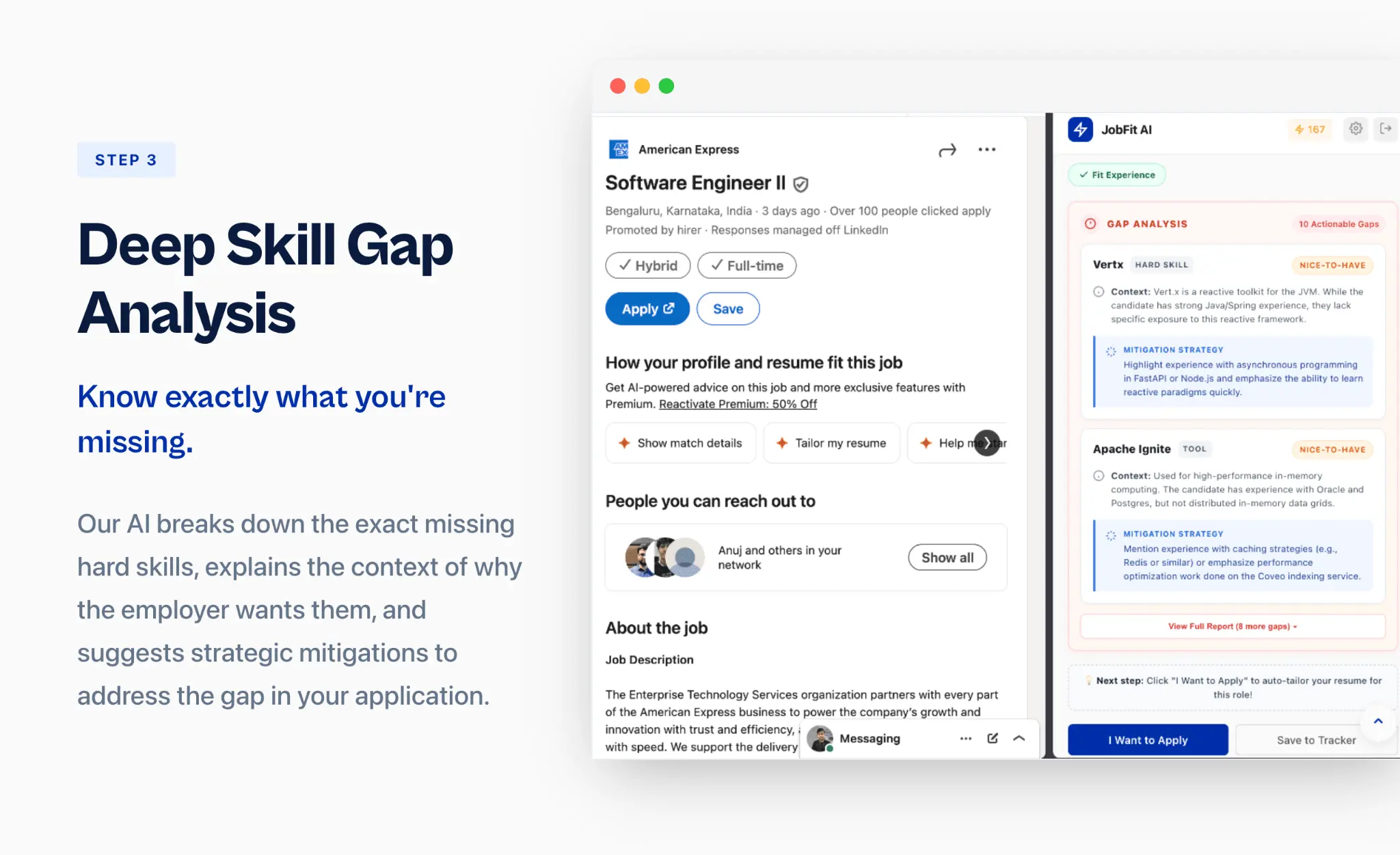 Screenshot 3 of JobFit AI - Resume Tailoring & Scoring