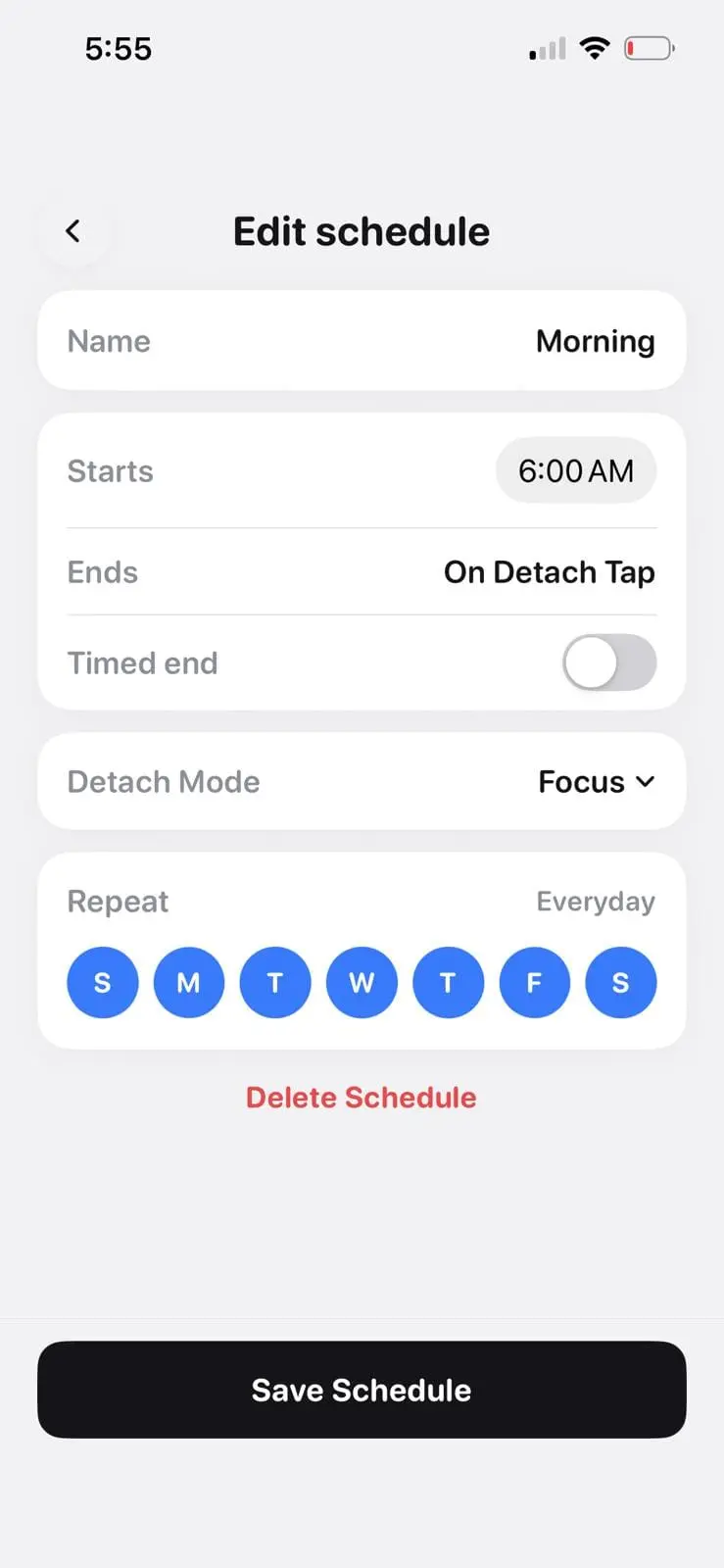 Screenshot 5 of Detach App Blocker
