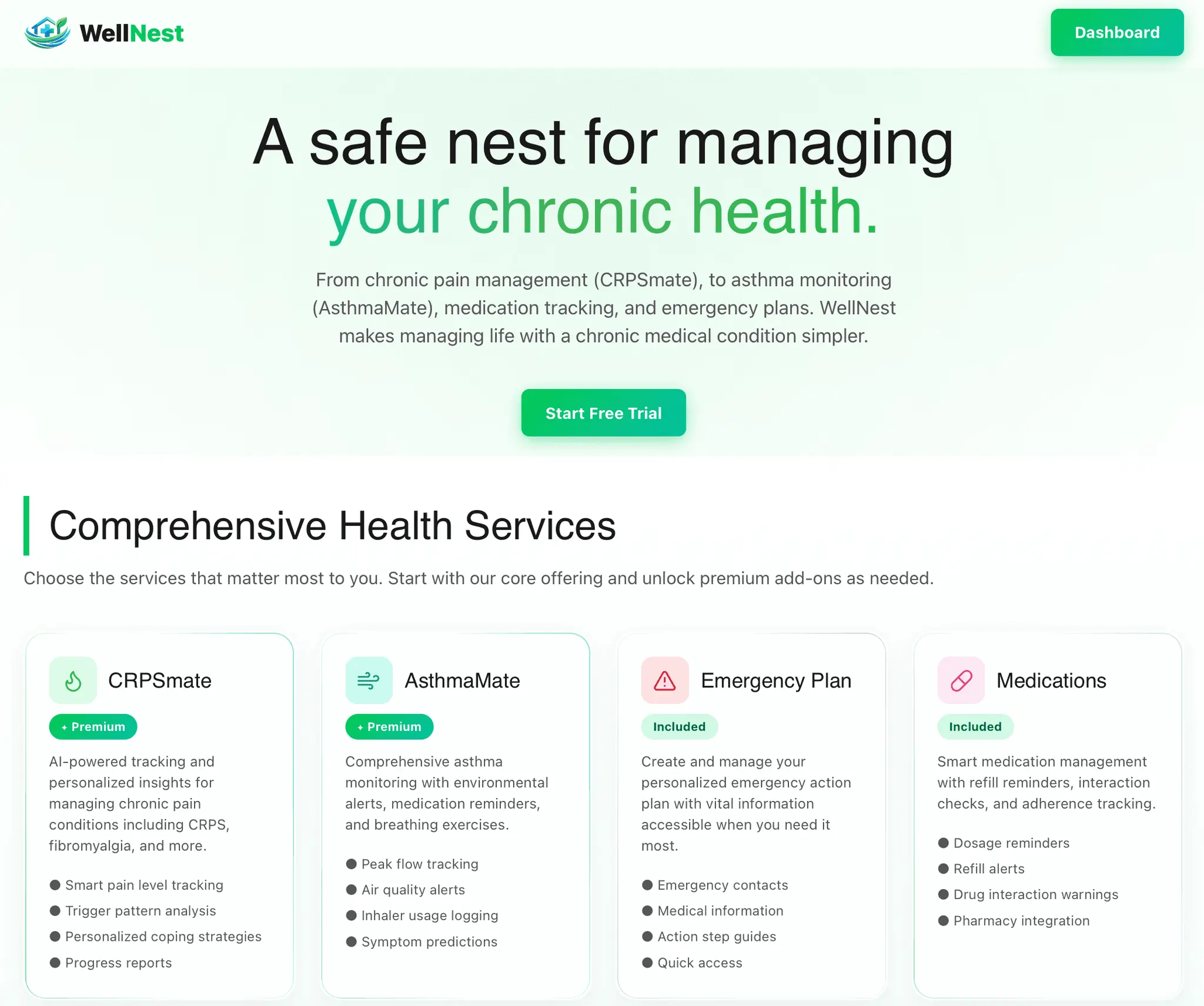 Screenshot 1 of WellNest