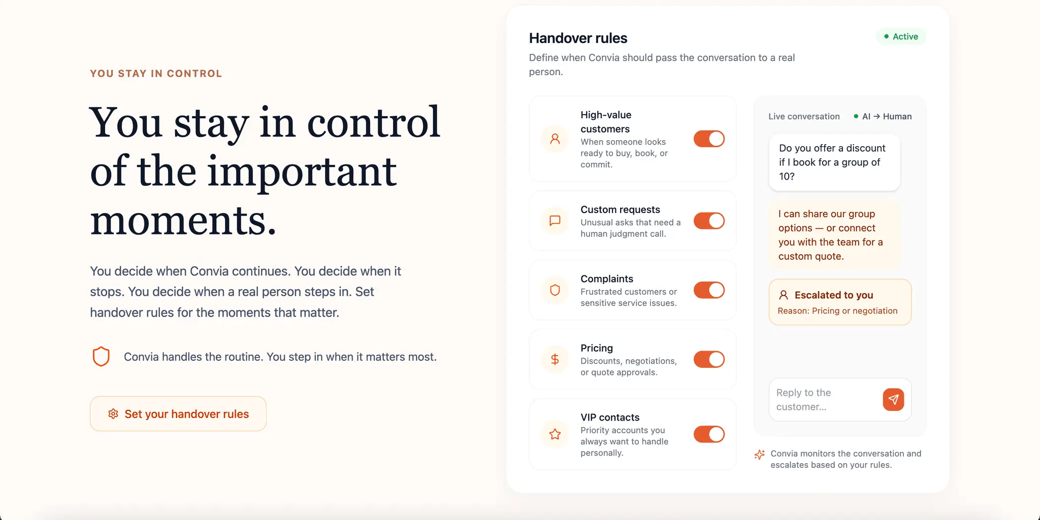 Screenshot 6 of Convia AI Agent