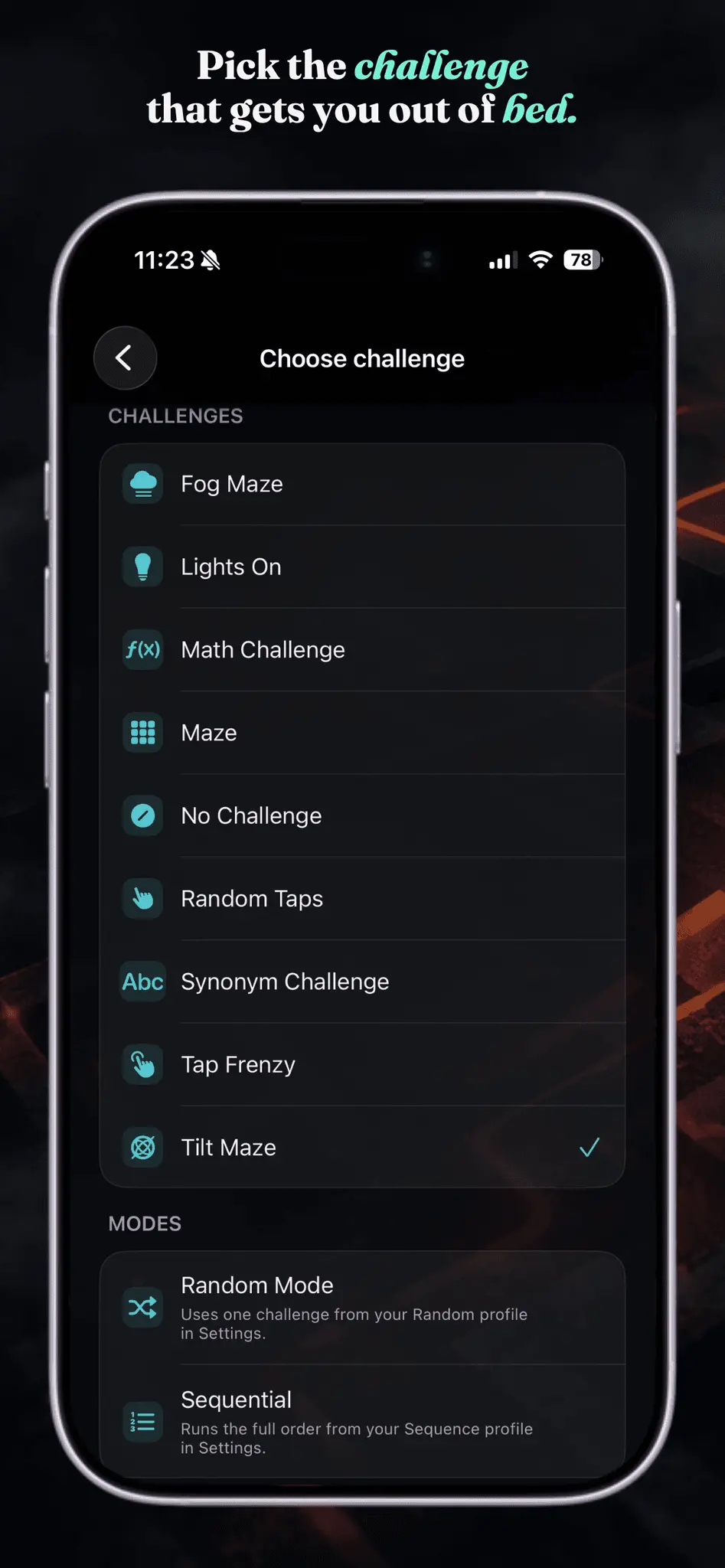 Screenshot 4 of AMaze Alarm