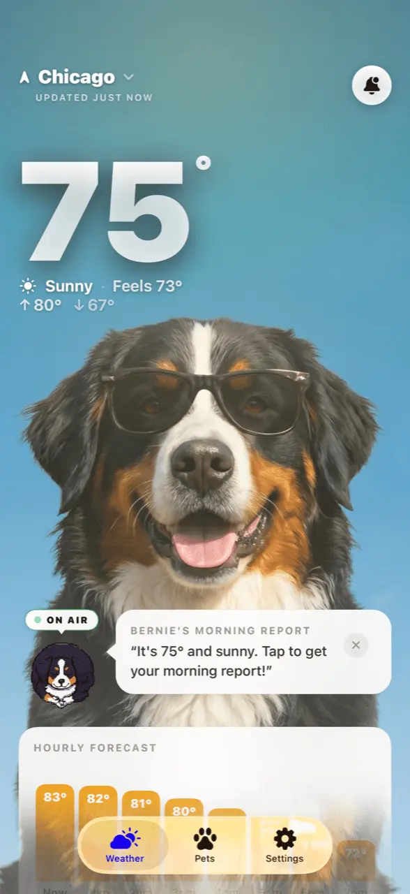 Screenshot 2 of WeatherPets 