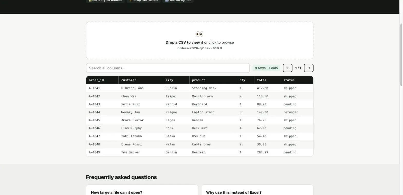 Screenshot 4 of The CSV Pro