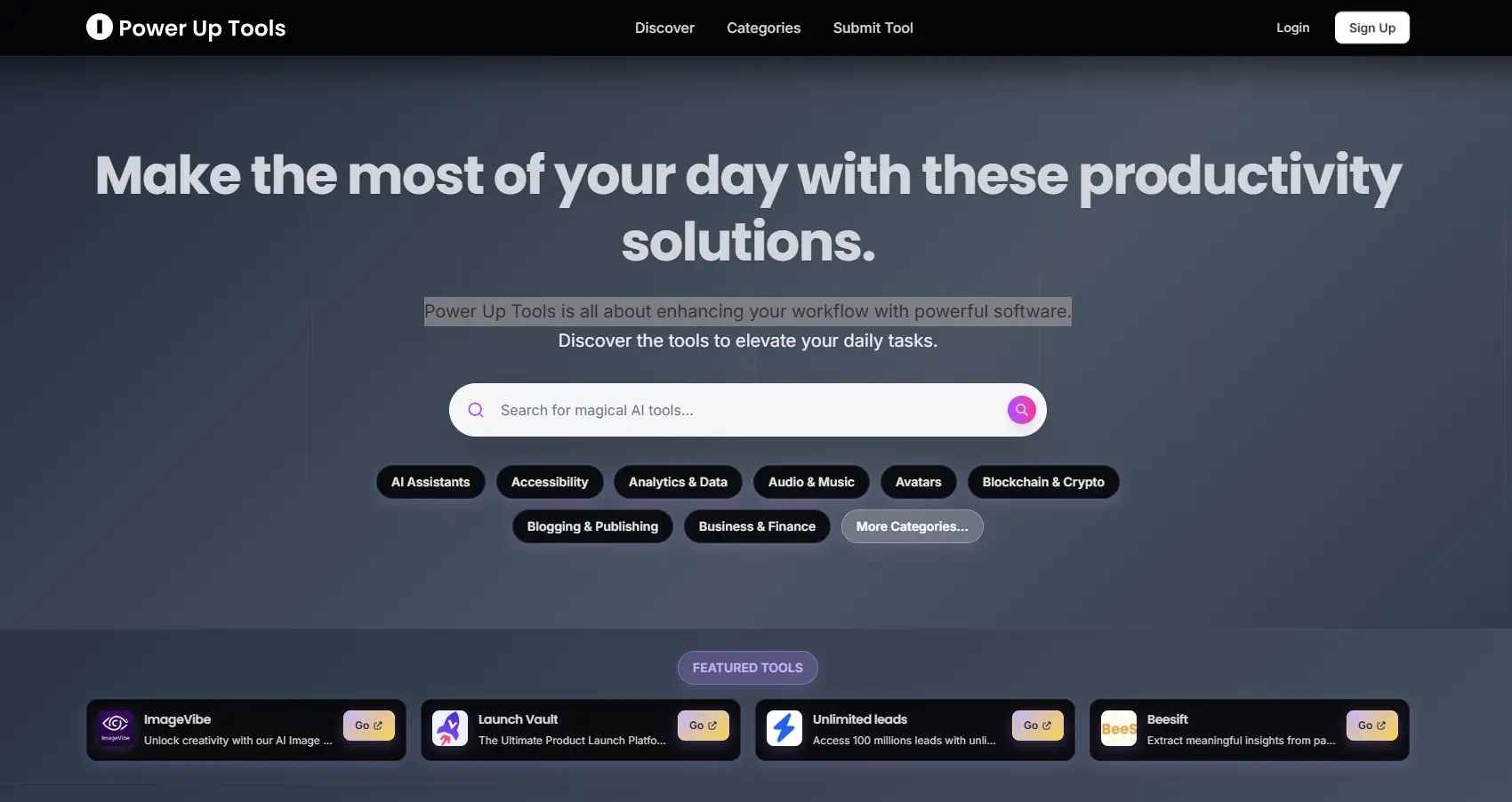 Screenshot 1 of Power Up Tools