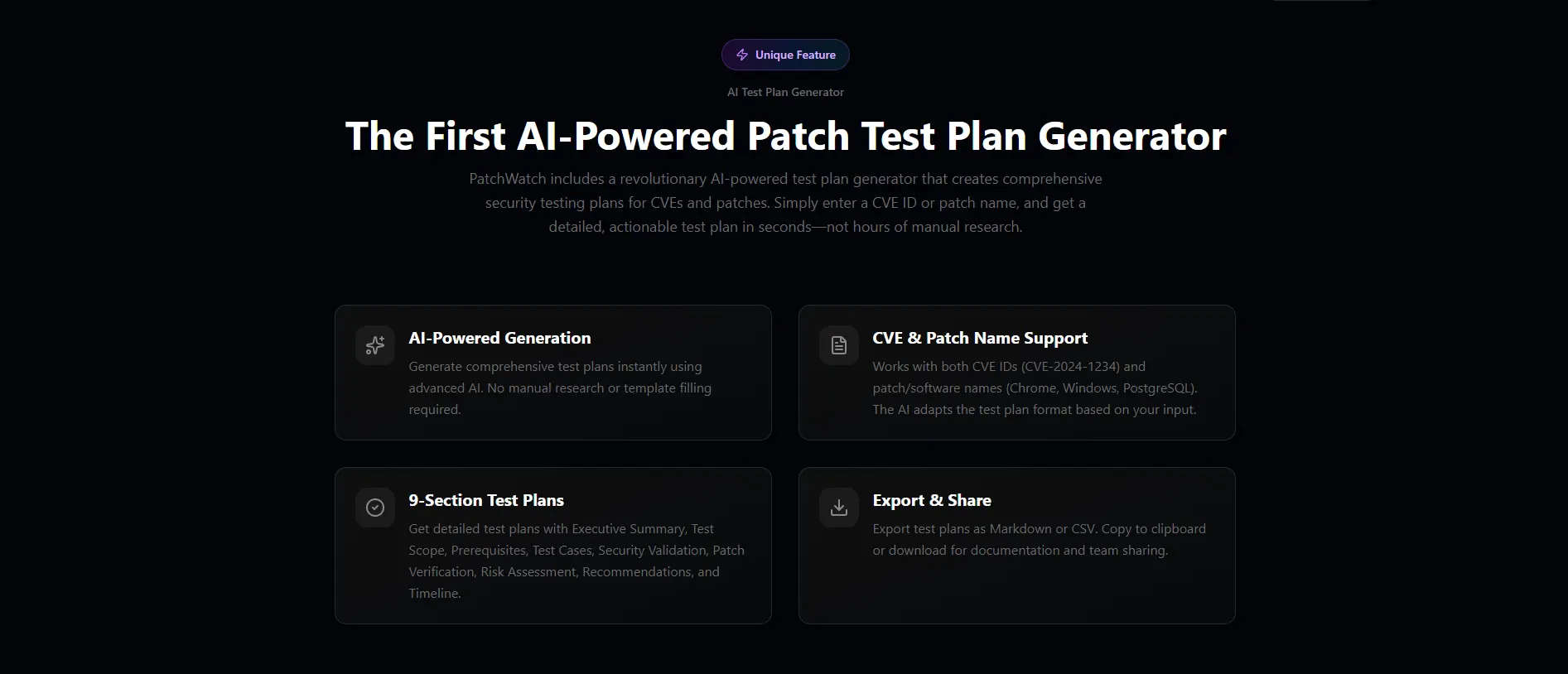Screenshot 1 of PatchWatch