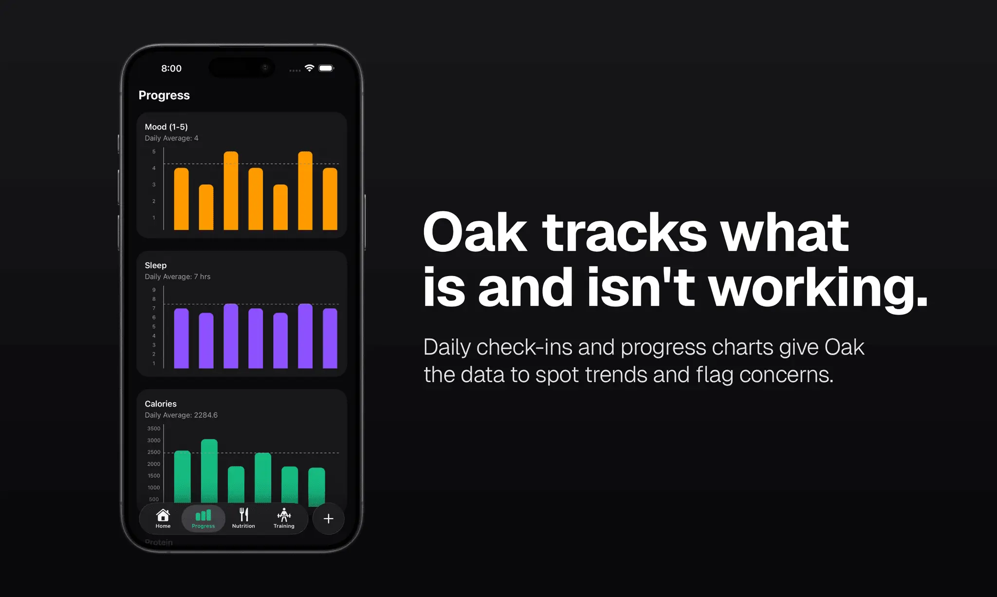 Screenshot 3 of Oak - AI Fitness Coach