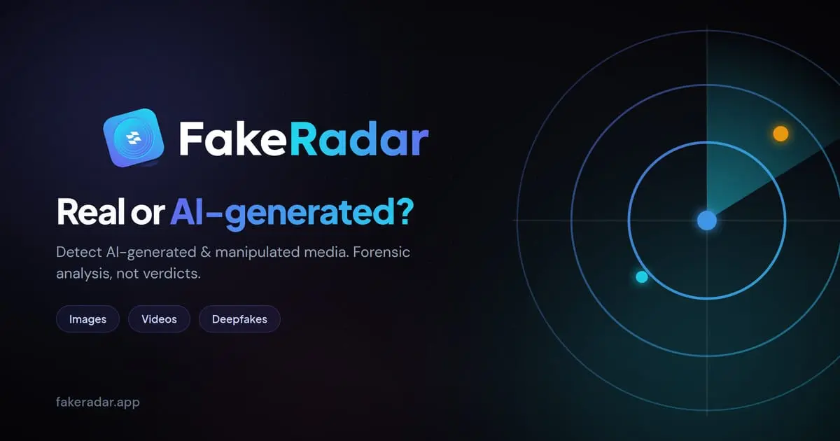 Screenshot 1 of FakeRadar