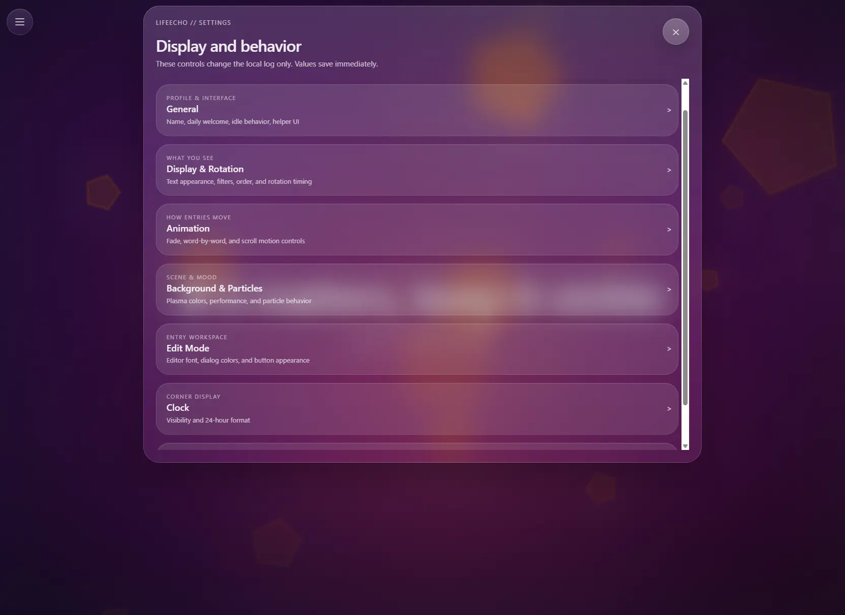 Screenshot 3 of LifeEcho