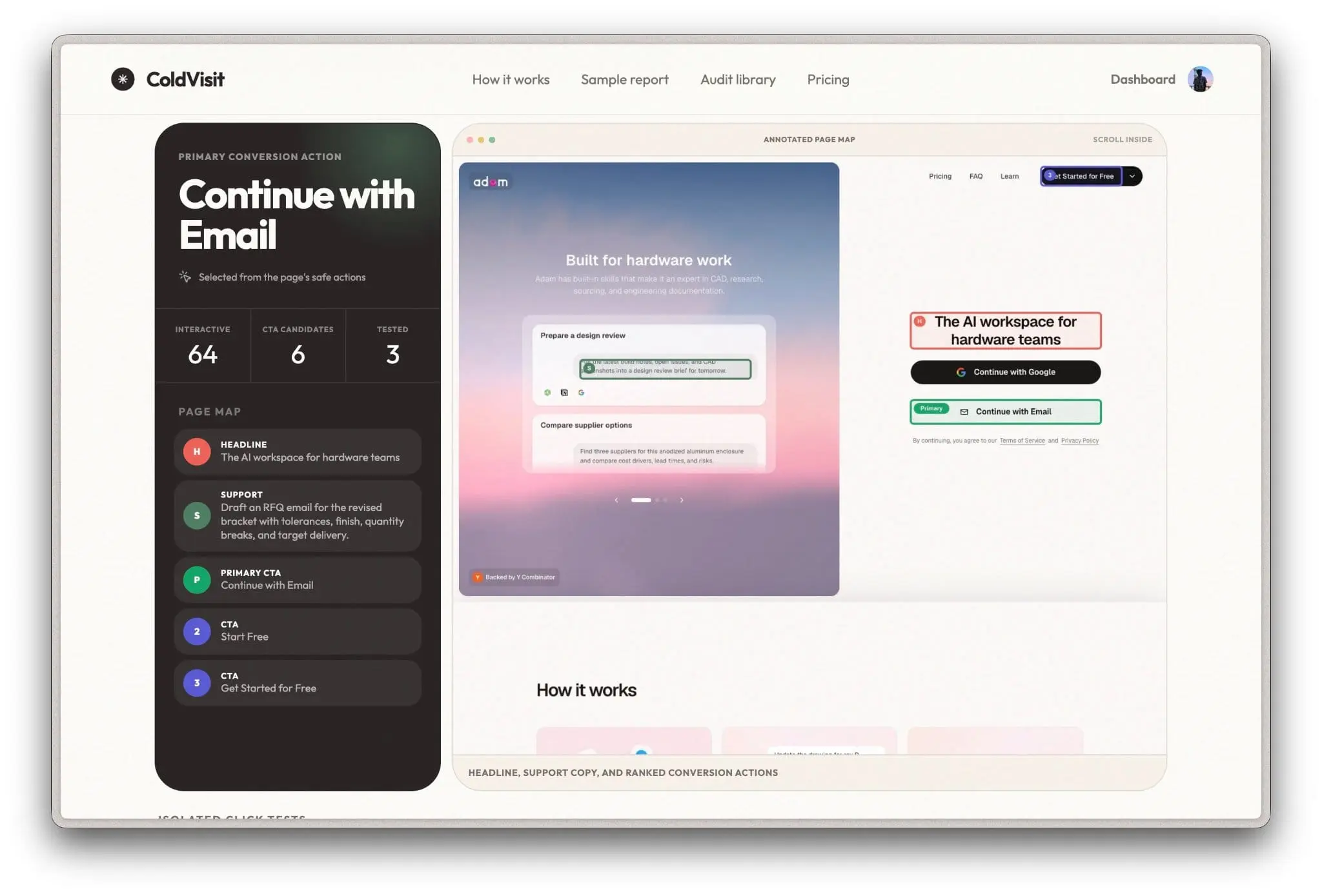 Screenshot 3 of ColdVisit