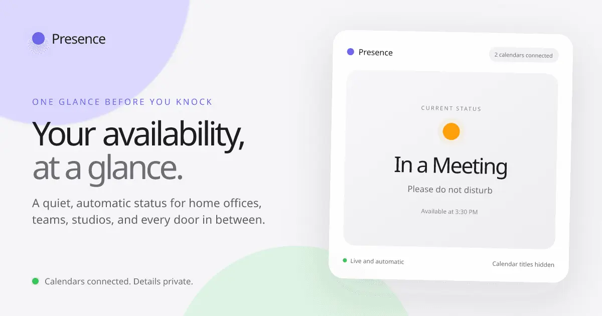 Screenshot 1 of Presence