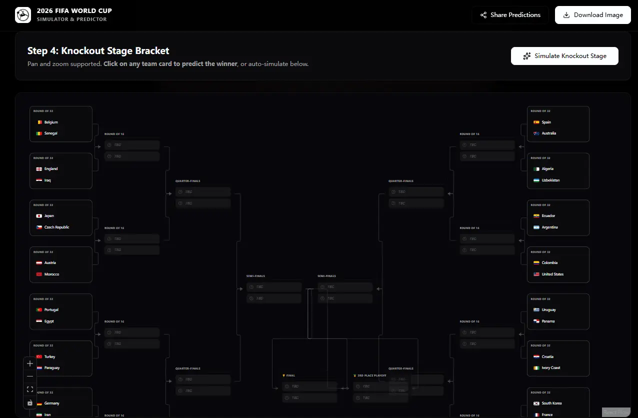 Screenshot 4 of 2026 FIFA World Cup Simulator