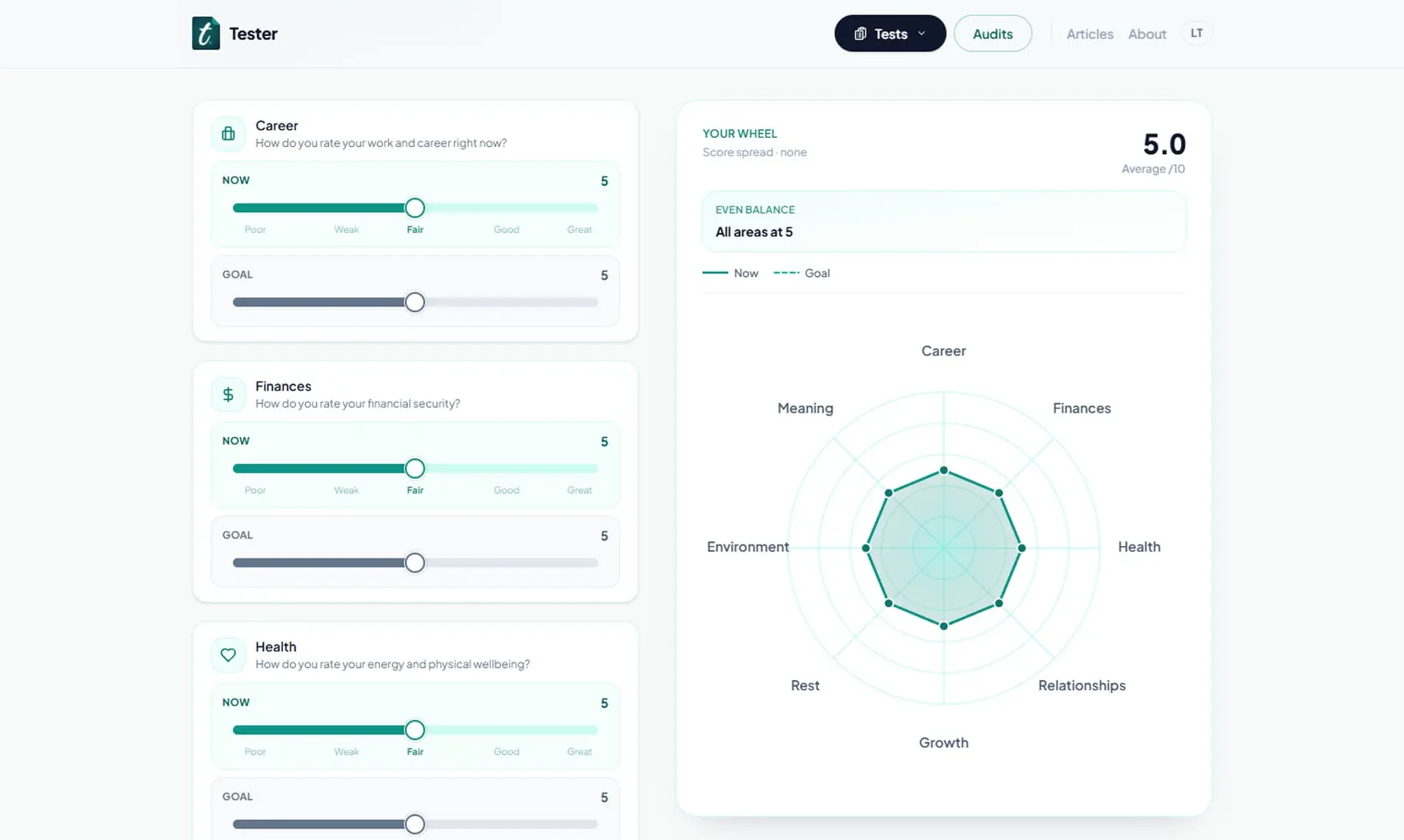 Screenshot 3 of Tester.lt