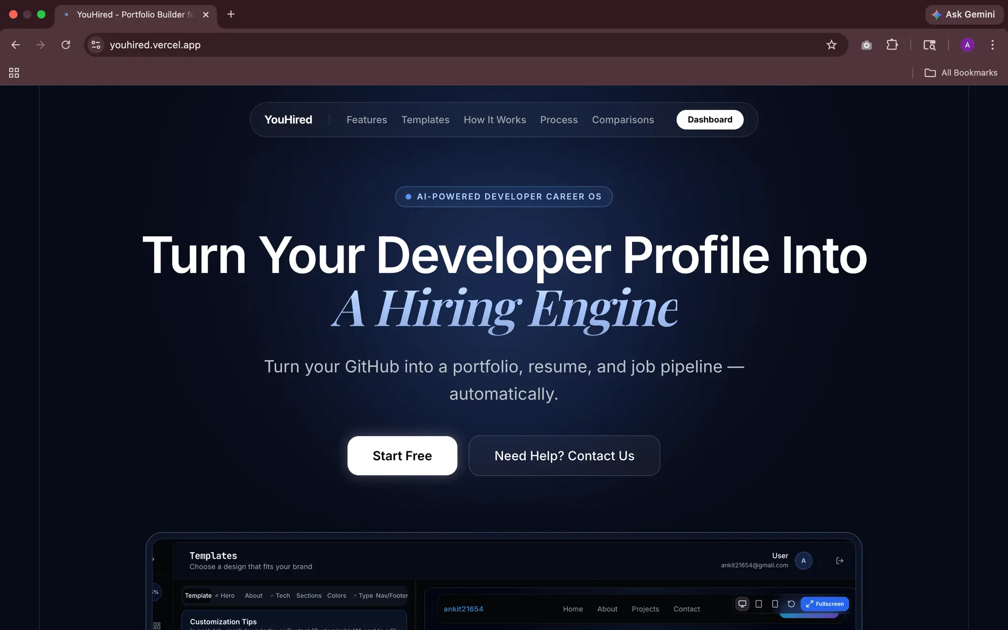 Screenshot 2 of YouHired