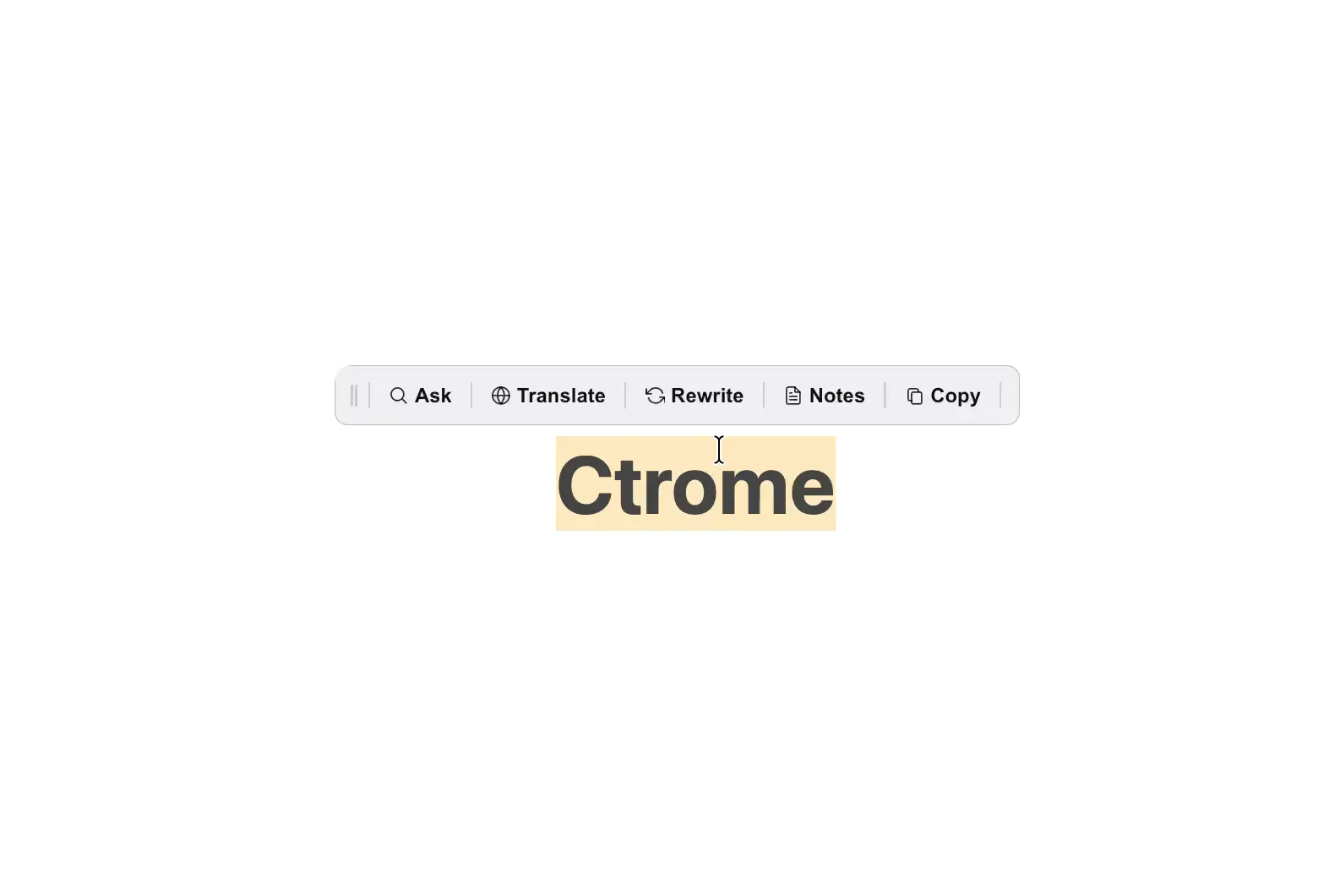 Screenshot 1 of Ctrome - Your AI-Powered Mac Companion