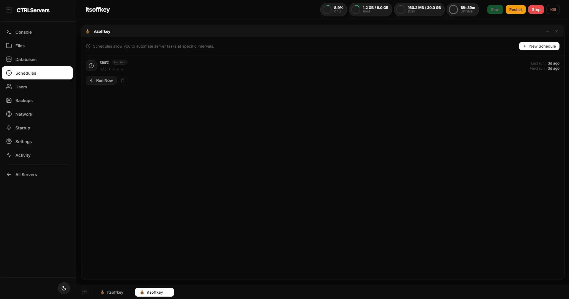 Screenshot 1 of CTRLServers