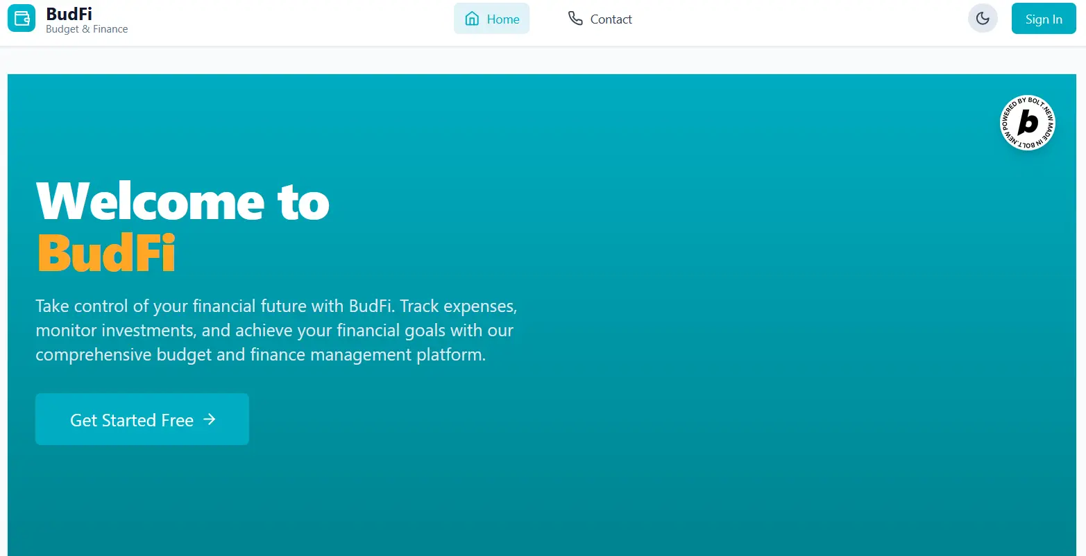 Screenshot 3 of BudFi - Personal Finance Manager
