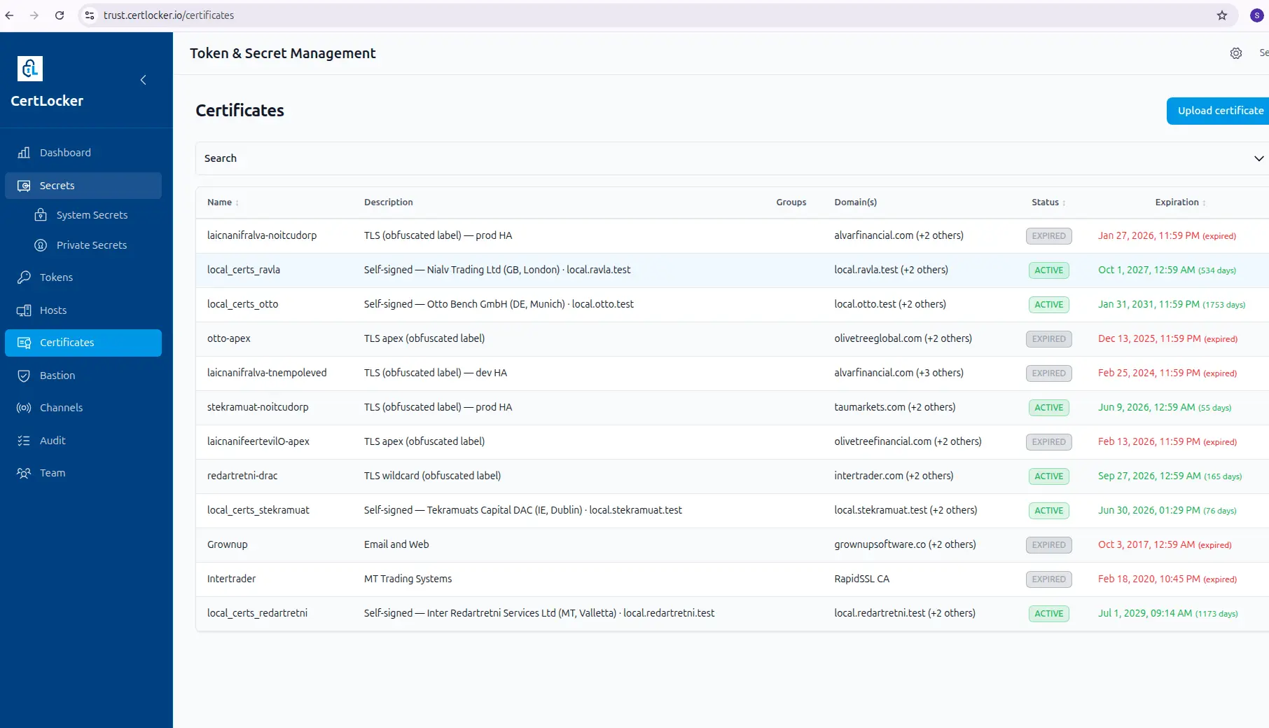 Screenshot 4 of CertLocker