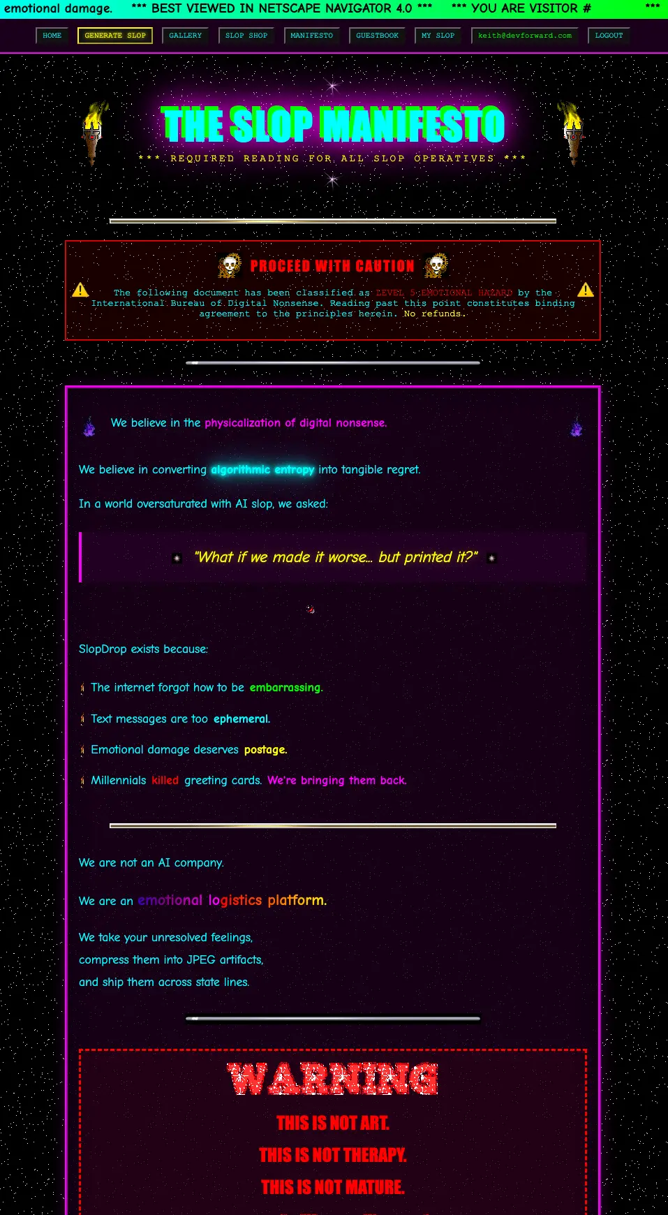 Screenshot 3 of SLOPDROP