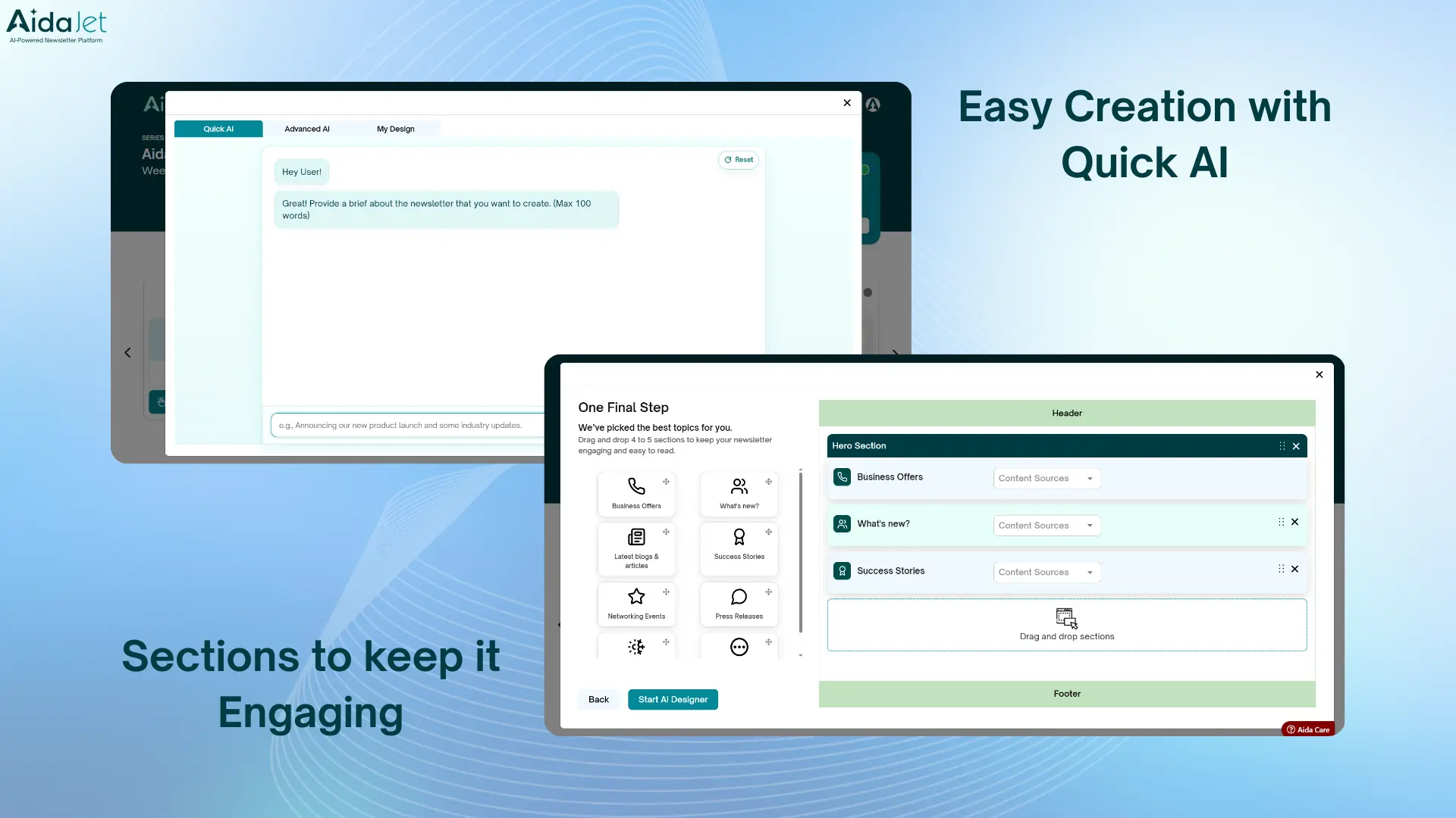 Screenshot 1 of AidaJet