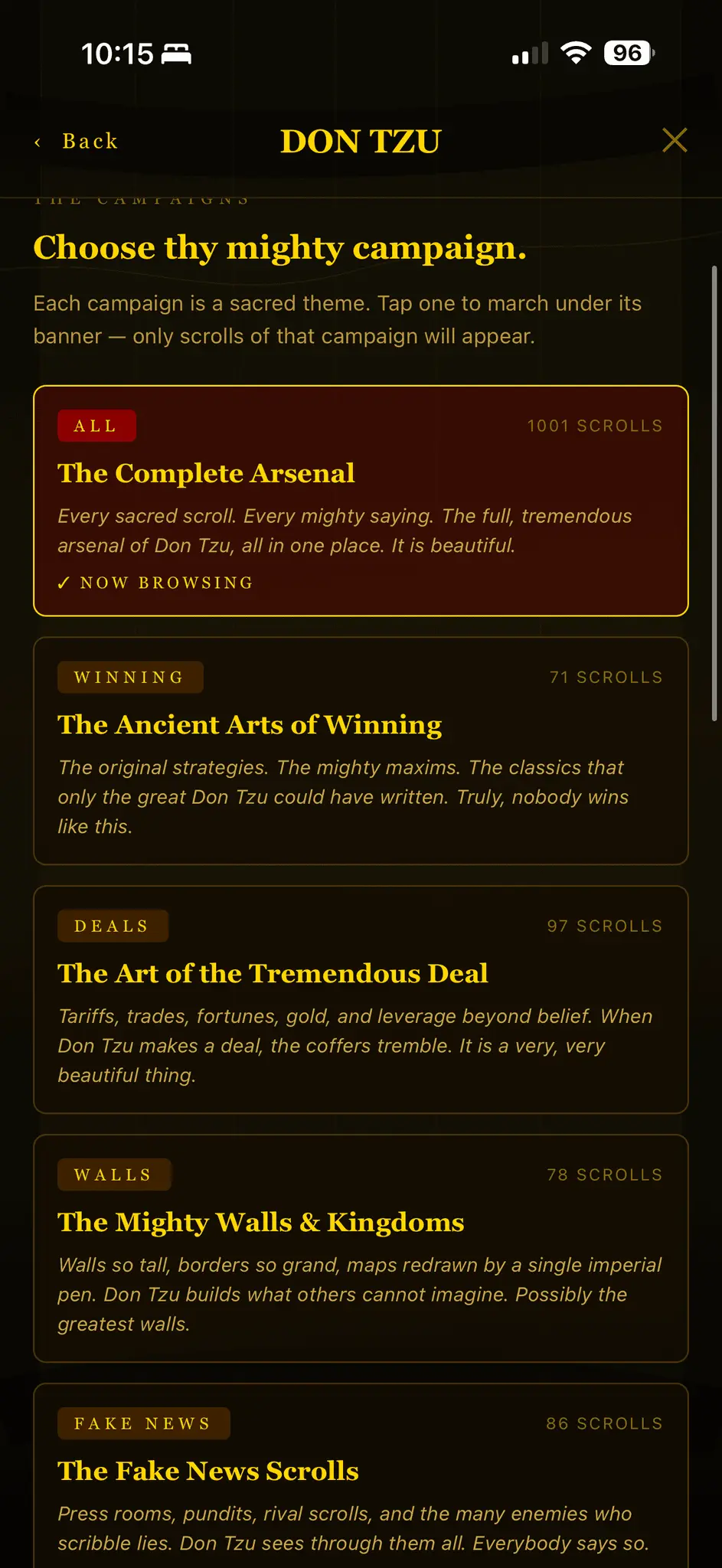 Screenshot 3 of Don Tzu