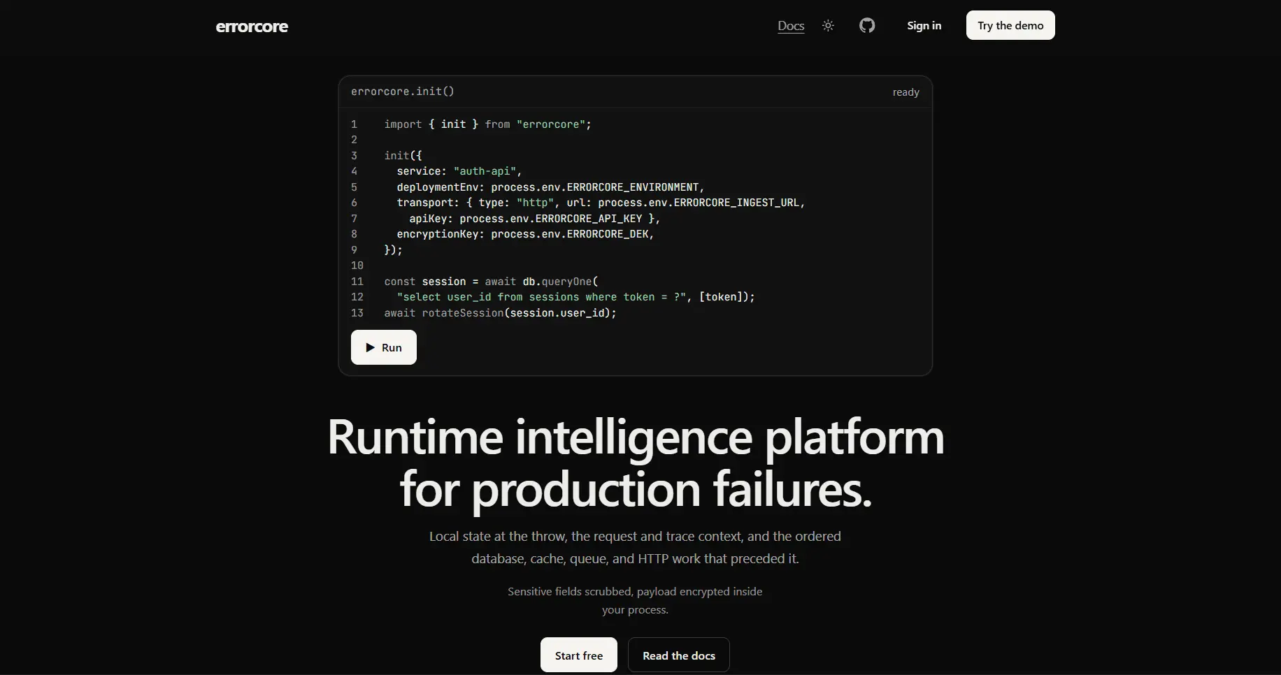 Screenshot 1 of Errorcore