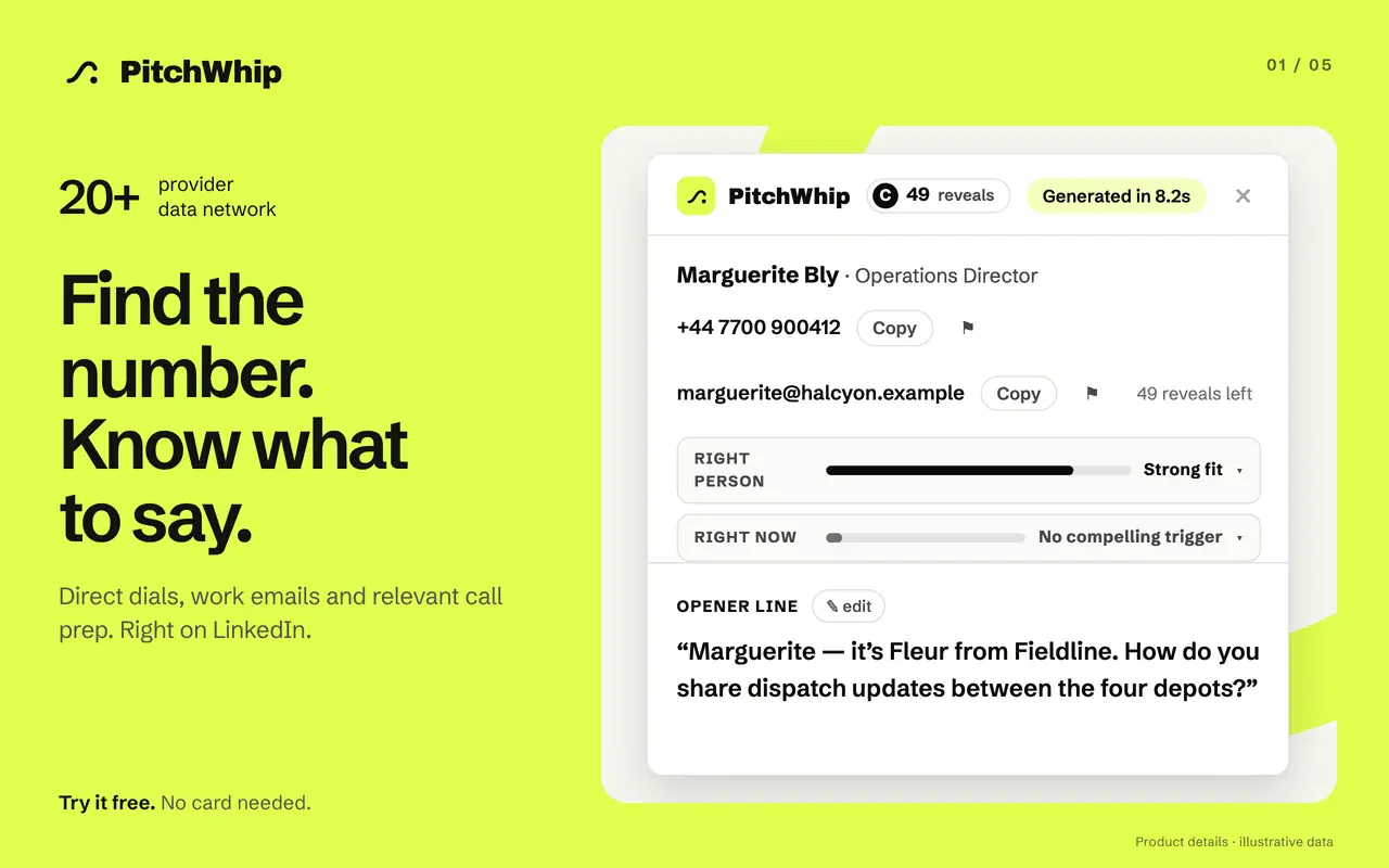 Screenshot 1 of PitchWhip