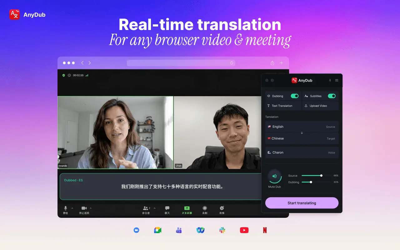 Screenshot 1 of AnyDub