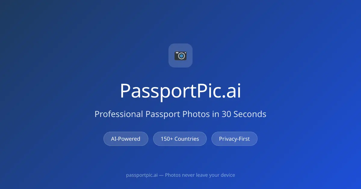 Screenshot 1 of PassportPic.ai