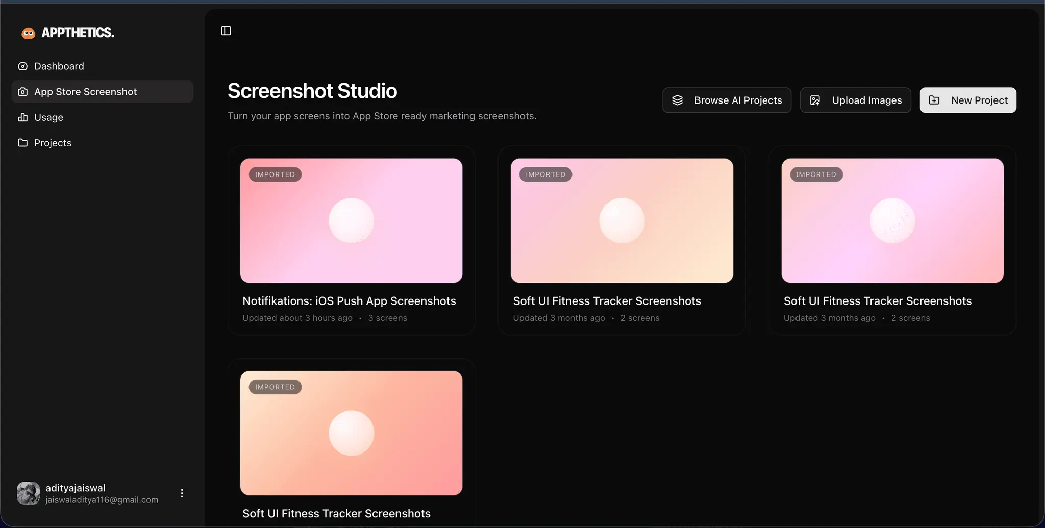Screenshot 5 of Appthetics