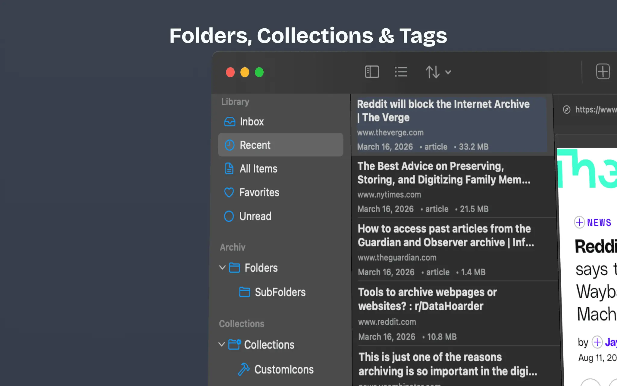 Screenshot 3 of WebsiteArchiver