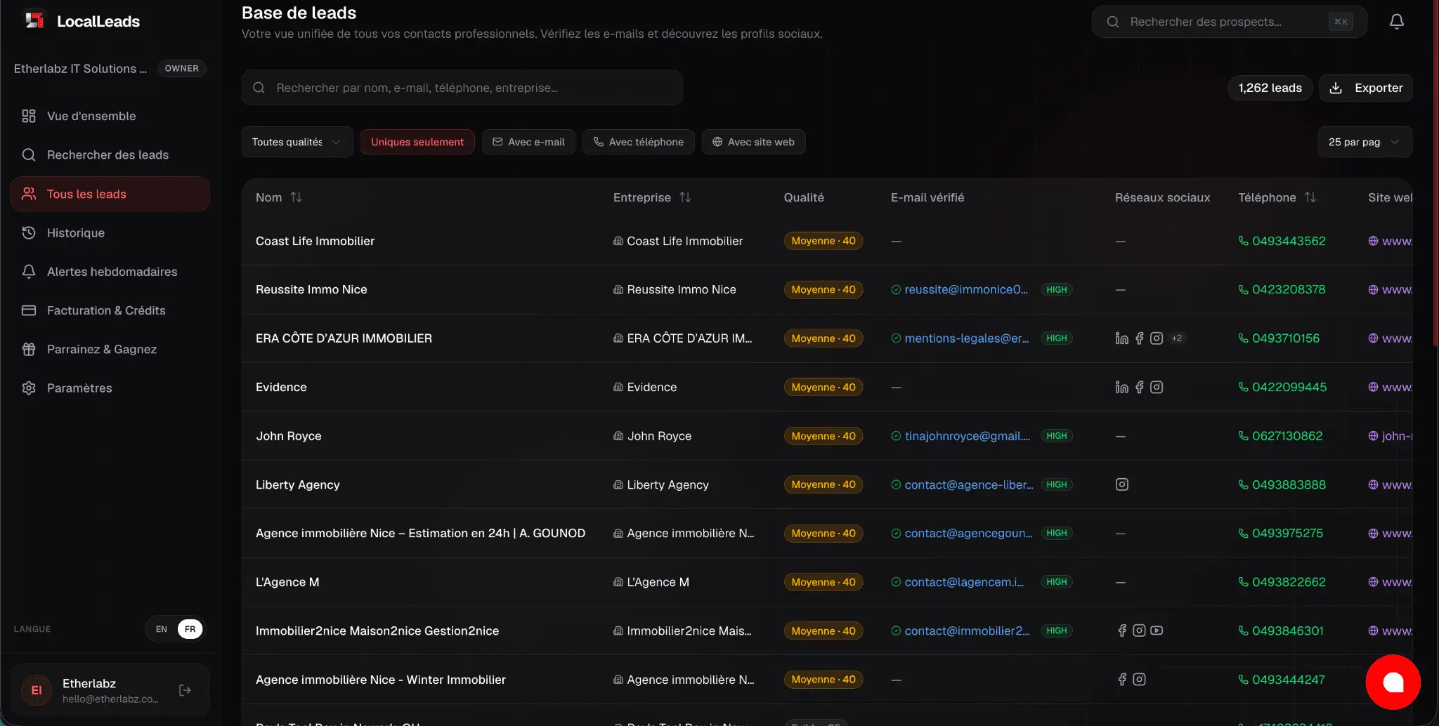 Screenshot 7 of LocalLeads By Postorbit