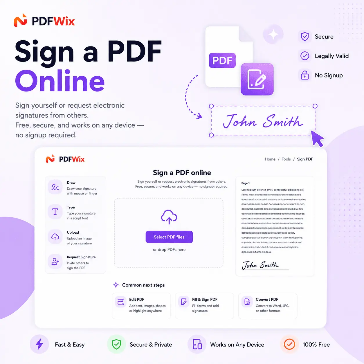 Screenshot 4 of PDFWix