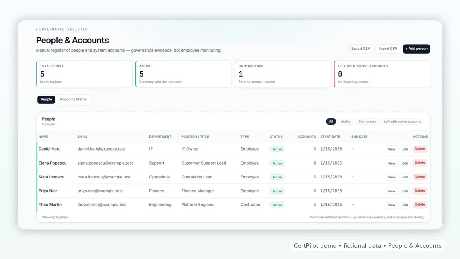 Screenshot 4 of CertPilot