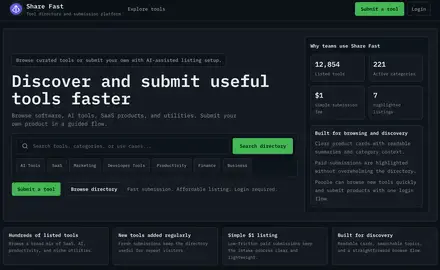 Screenshot 1 of Share Fast