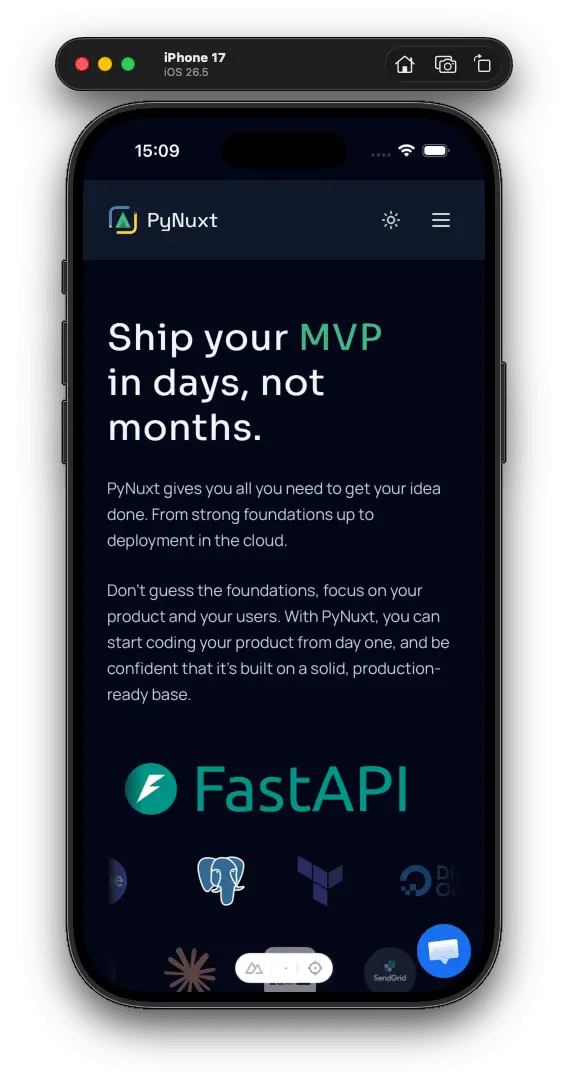 Screenshot 2 of PyNuxt