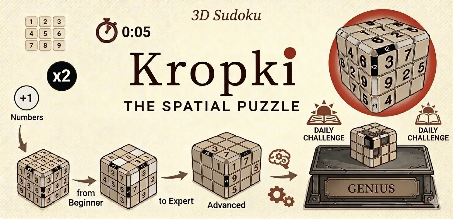 Screenshot 3 of Kropki 3D Sudoku