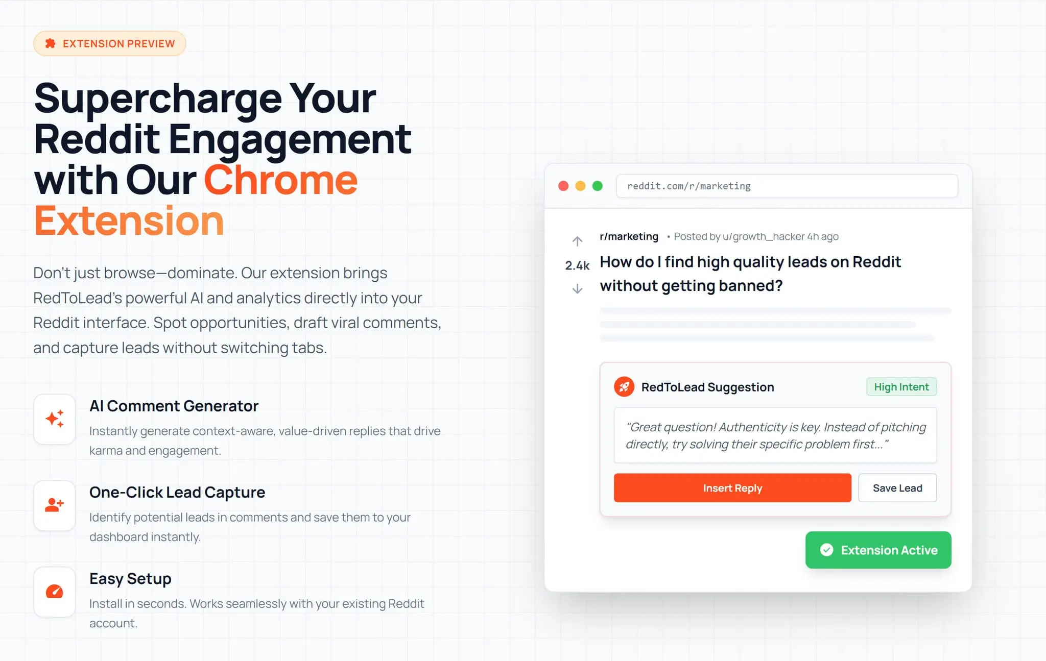 Screenshot 3 of redtolead - From Karma to Leads