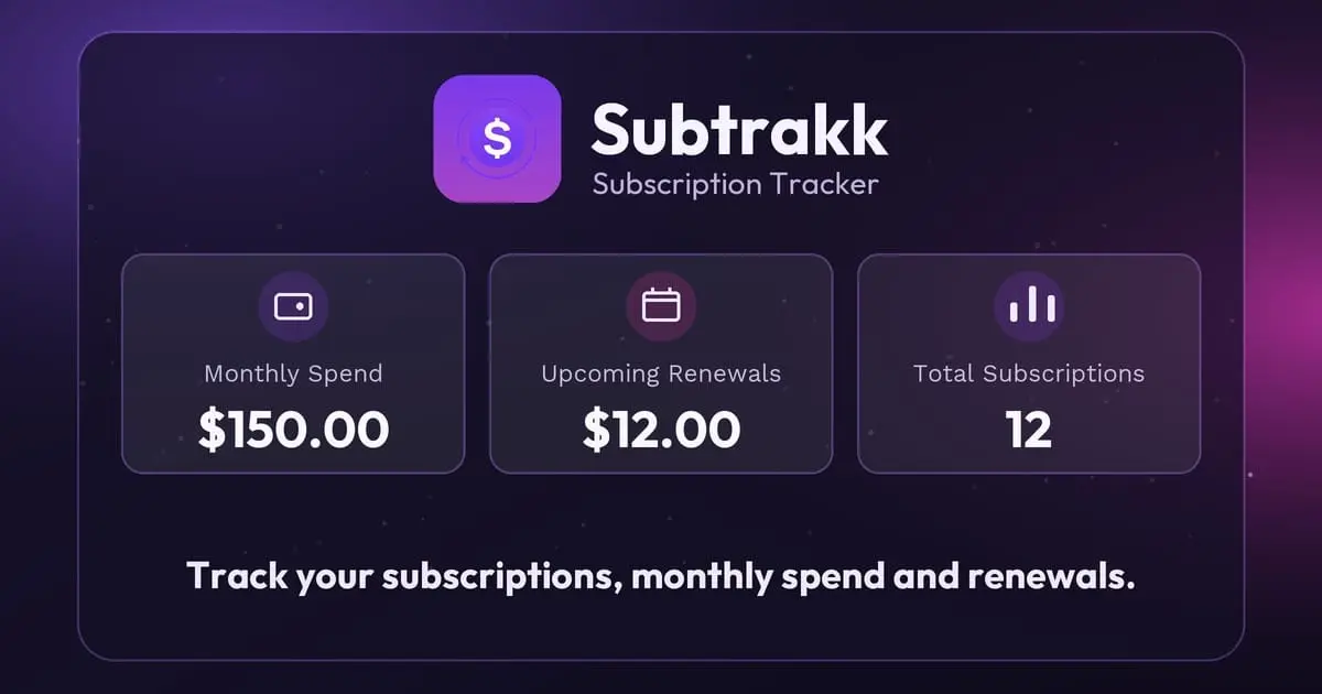 Screenshot 1 of Subtrakk