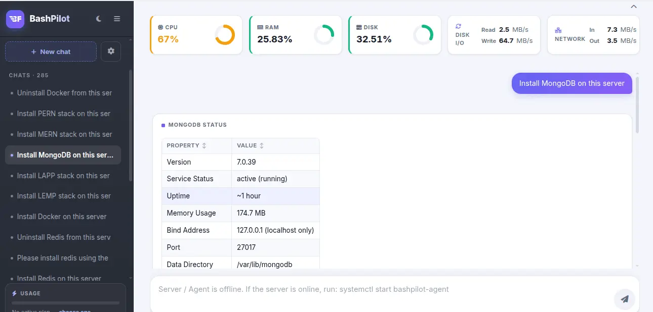 Screenshot 2 of BashPilot