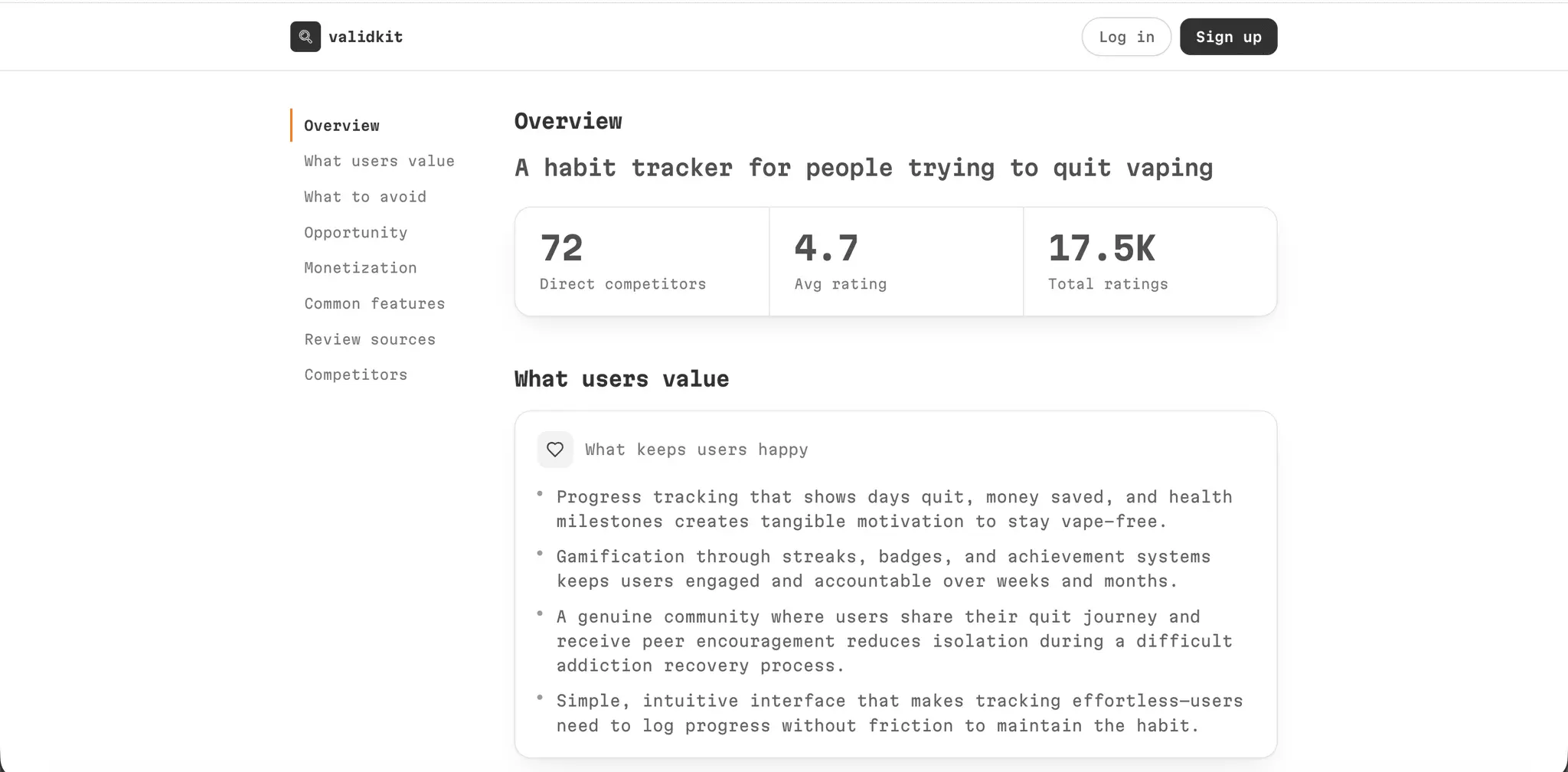 Screenshot 2 of ValidKit