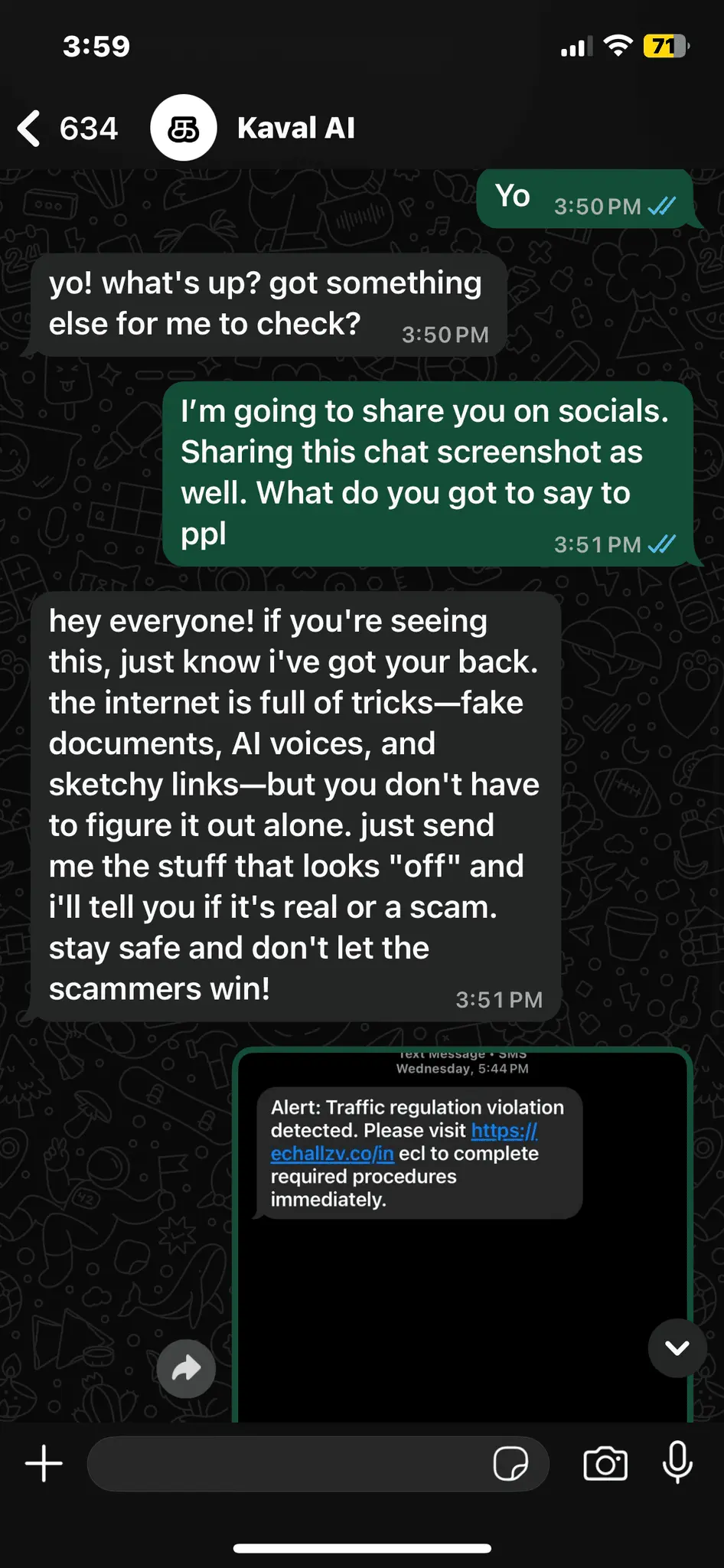 Screenshot 2 of Kaval AI - Real or Fake?